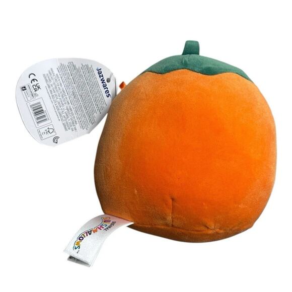 Squishmallows 5 inch Jodie the Pumpkin Halloween Plush Orange Jack O Lantern - Picture 4 of 7